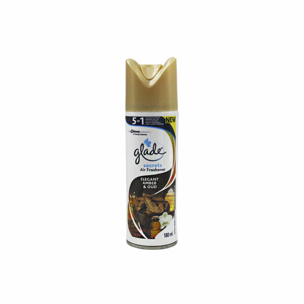Glade Secrets Air Freshener Elegant Amber & Oud 180ml