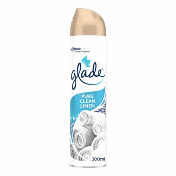 Glade air freshner clean linen 300ml