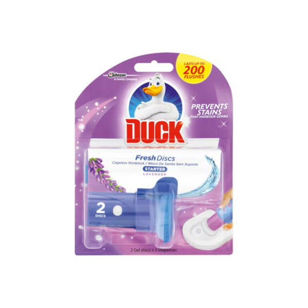 Limpeza DUCK FRESH DISC LAVANDER 2DISC