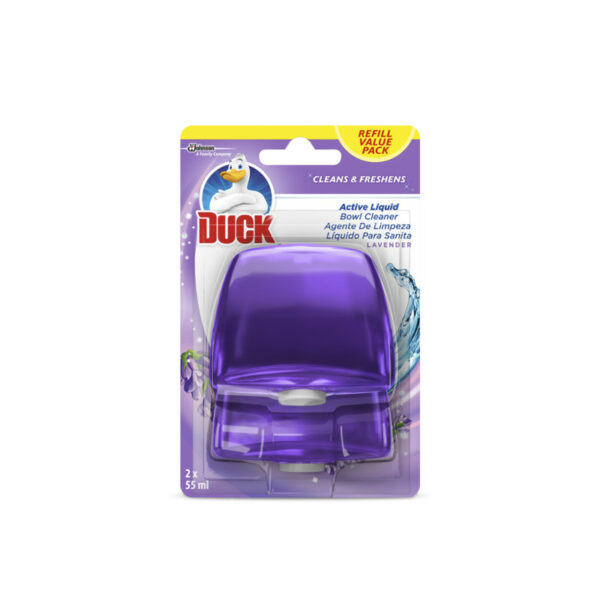 Limpeza Duck 4 IN 1 Liquid Value Pack Ref & Ref Lavender 2x55ml
