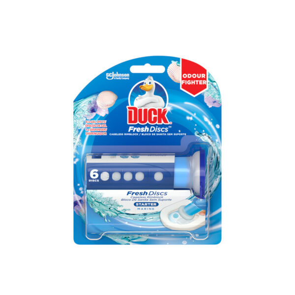 Limpeza Duck Frsh Disc Prim Marine 6ct 36ml