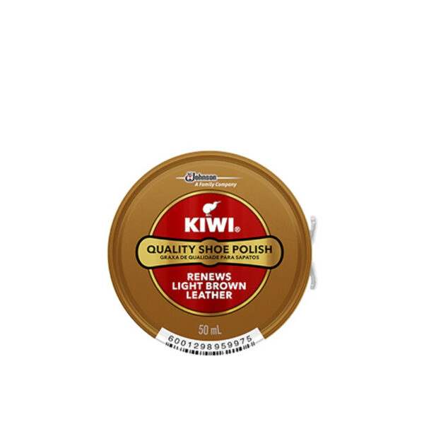 Kiwi Shoe Paste Light Brown 50ml