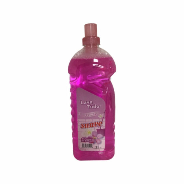 DETERGENTE LAVA TUDO FLORAL SUAVE 2L