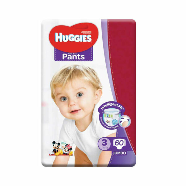Fraldas Huggies Pants Jumbo No3 (7-12kg) 60