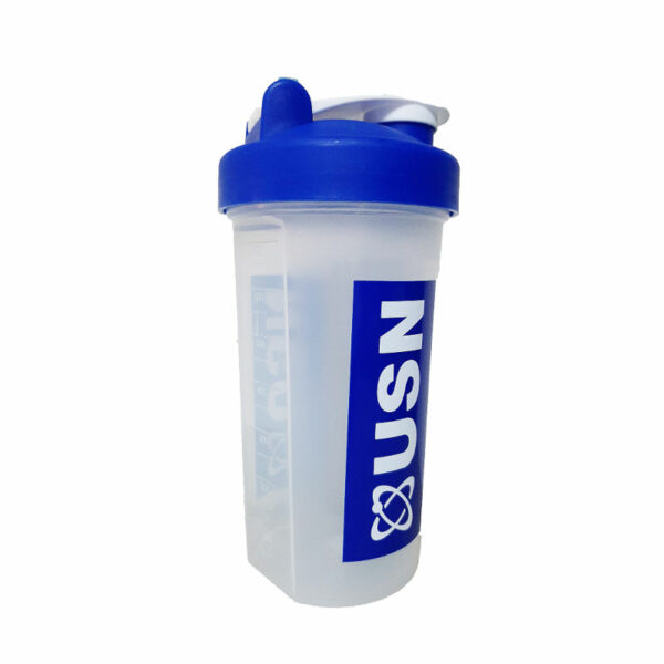 USN SHAKER TRANSPARENT CLEAR BLUE 750ML