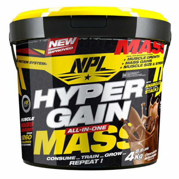 NPL HYPERGAIN MASS 4KG CHOCOLATE MILKSHAKE