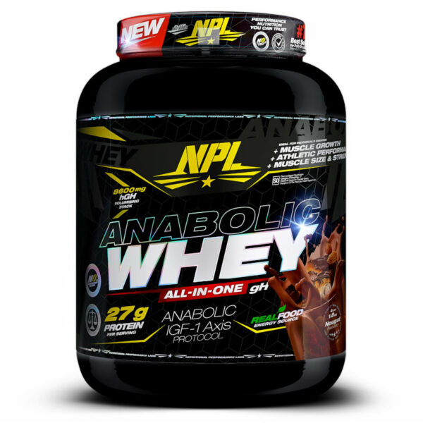 NPL ANABOLIC WHEY 908G CHOCOLATE NOUGAT
