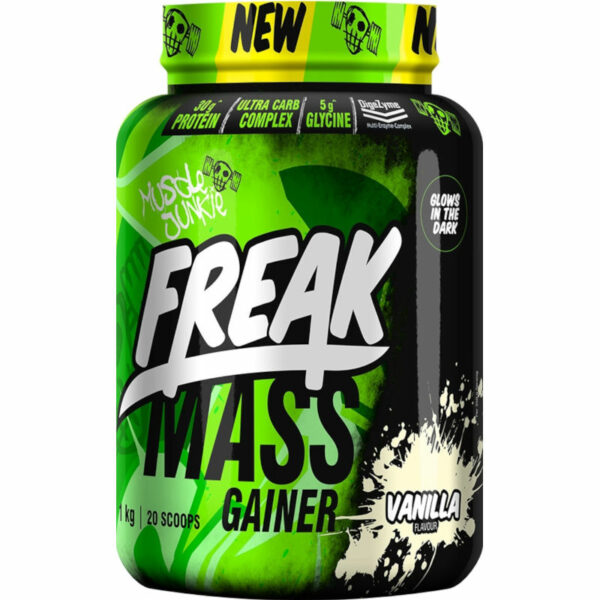 MUSCLE JUNKIE FREAK MASS VANILLA 1KG