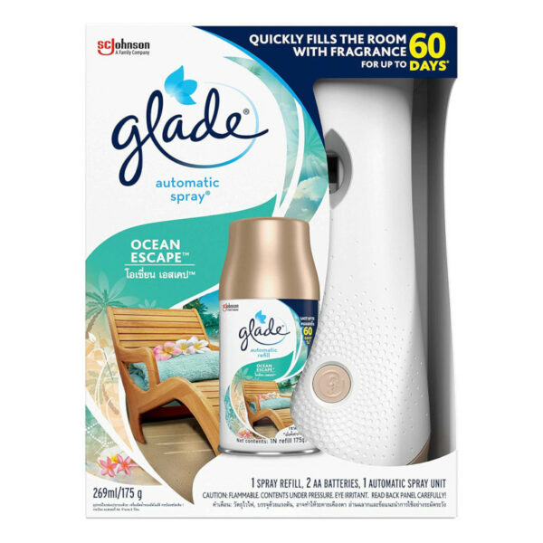 Airoma Glade Automatic 3inl hldr White 269ml