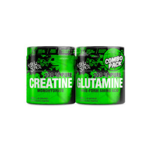 MUSCLE JUNKIE CREATINE/GLUTAMINE COMBO 200GR/ 150GR