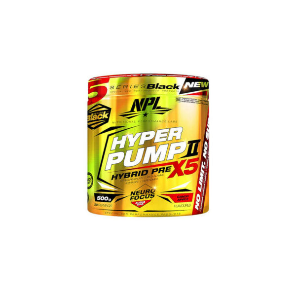 HYPER PUMP HYBRID PRE X5 500GR CANDY APPLE