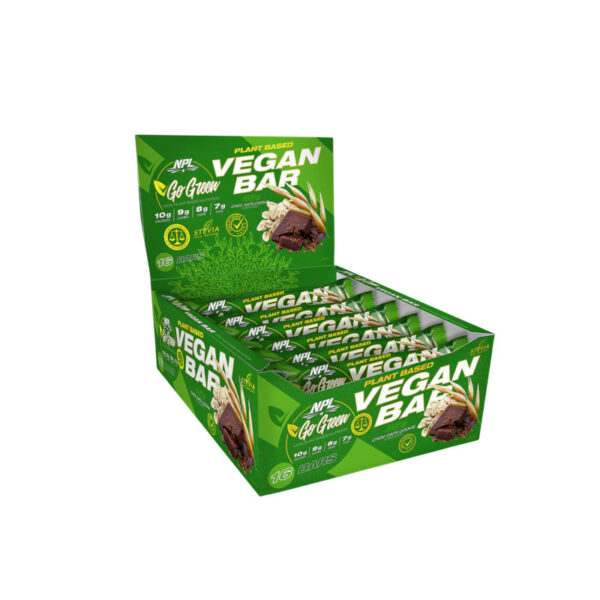 NPL VEGAN BAR CHOCOLATE OATS 45GR 1X16