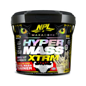 HYPER MASS XTRM 4KG VANILA ICE CREAM