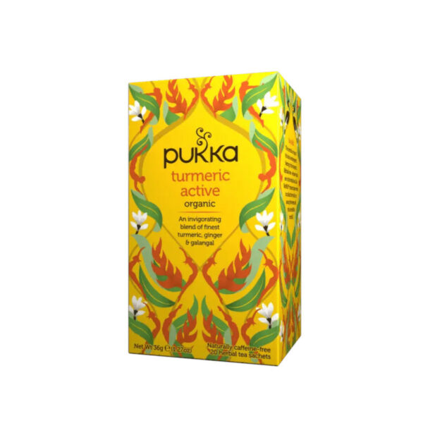 Cha pukka turmeric active organic 15
saquetas