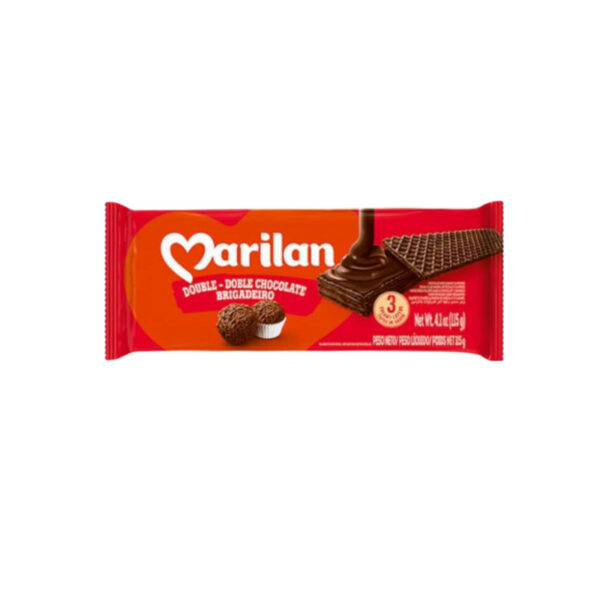 Bol. Wafer Marilan Double ChocolateBrigadeiro 115g