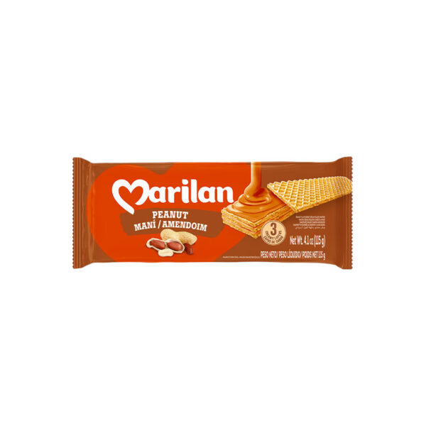 Bol. Wafer Marilan ManÃ­/Amendoim 115g