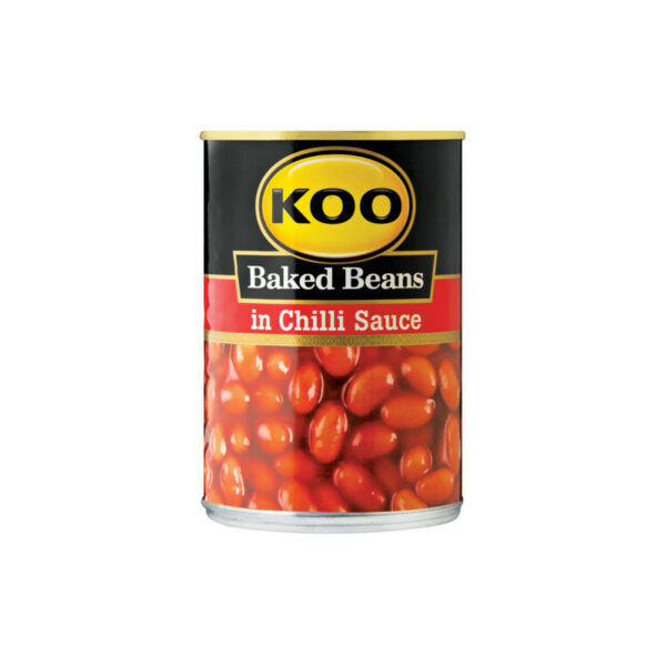 Koo baked beans in chilli sauce 420g