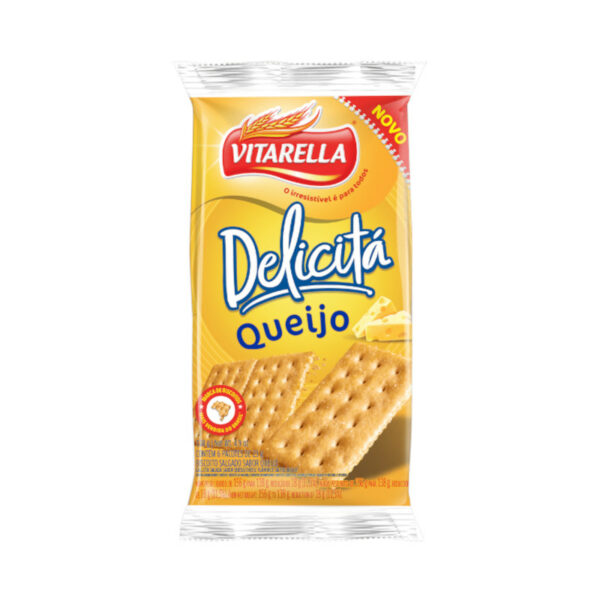 Biscoito salgado queijo 138g