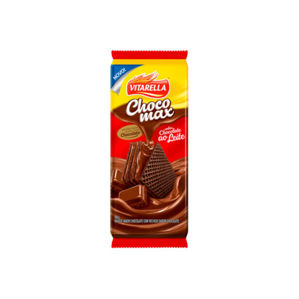 Bol. wafer chocomax chocolate ao leite 90g