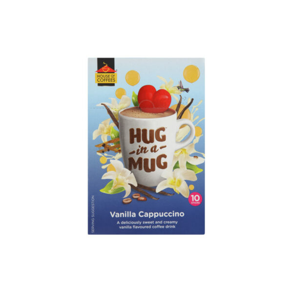 Hug in a Mug Vanilla Cappuccino (10 saq)