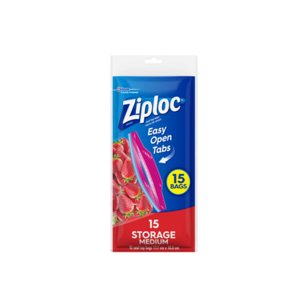 Ziploc pouch storage medium bags 15