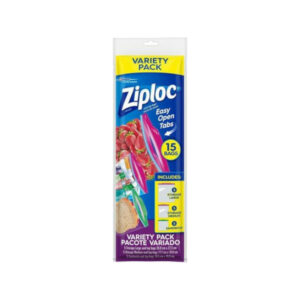 Ziploc VARIETY PACK 15