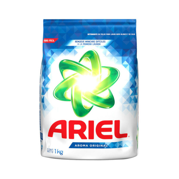 Detergente em po ARIEL HIGH POWDER
1KG
