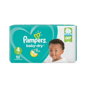 Fraldas PAMPERS ACTIVE BABY S4 50
