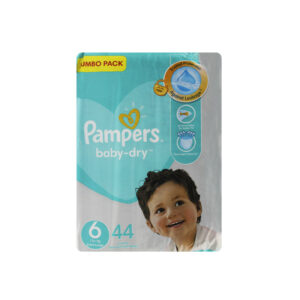 Fraldas PAMPERS ACTIVE BABY S6 44