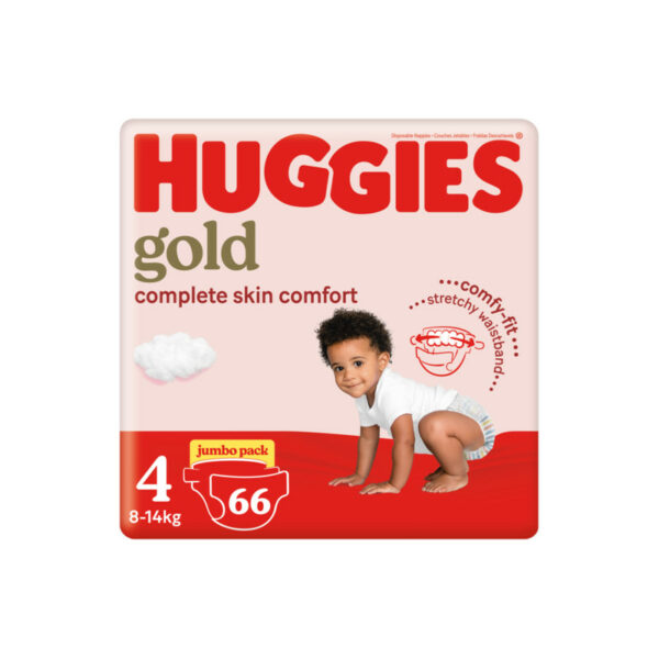 Fraldas huggies gold 4 8-14kg 66