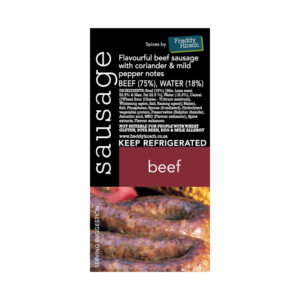 Freddy Hirsch Sausage Beef  500g