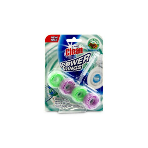 At Home Clean Toilet Block Power Rings Citrus 40g