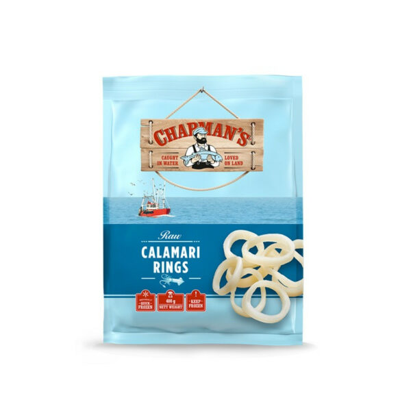 Chapmans Calamari Rings (Lula em Rodela) 800g