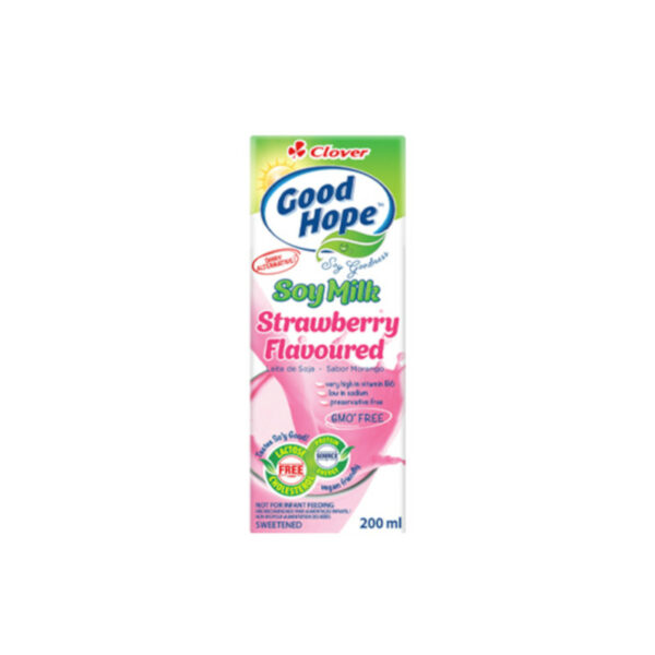 Clover Good Hop Leite Soja Morango 1L