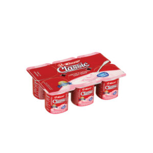Clover Yogurte Classico Morango 6x100g