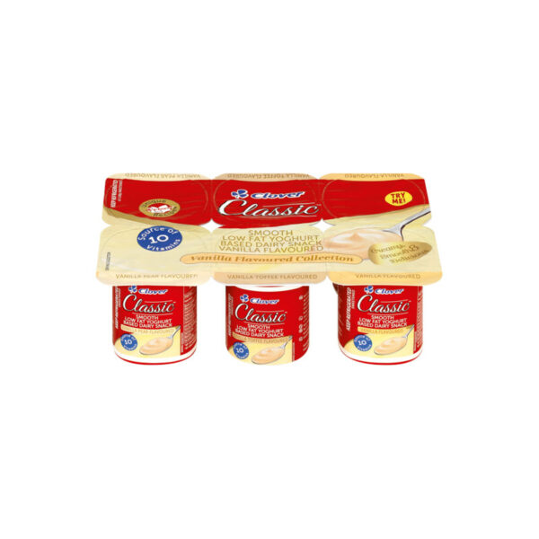 Clover Yogurte Classico Vanila 6x100g
