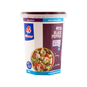 Clover Queijo Feta Black Pepper 400g
