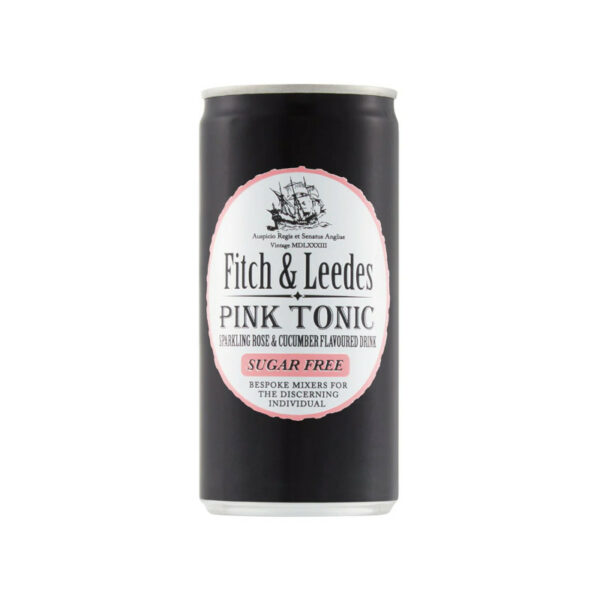 Fitch & Leedes Pink Tonic Sugar Free 200ml
