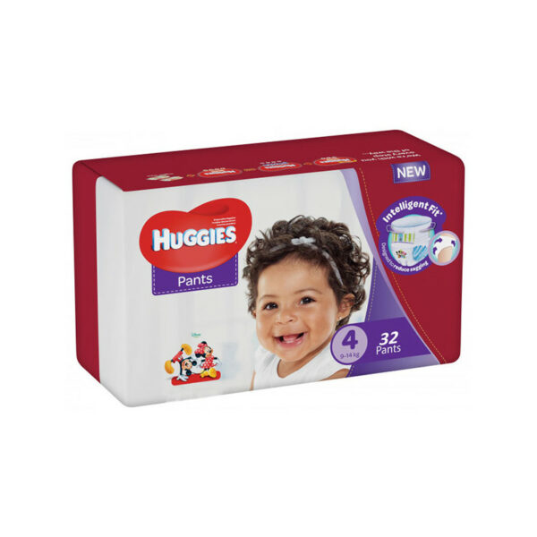 Huggies Cuecas Carry Nr4 32Un