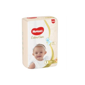 Huggies Fraldas New Baby Extra Care Nr3 60 Un