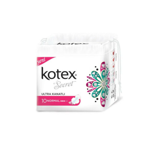 Kotex Pensos Branco Normal 10Un