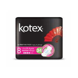 Kotex Pensos Ultra Normal C/Abas 8Un