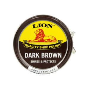 Lion Pomada Sapato Castanho Escuro 50ml
