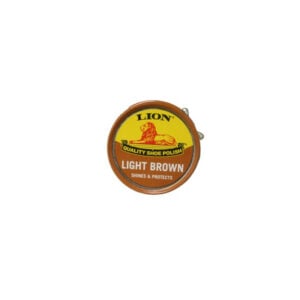 Lion Pomada Sapato Castanho Claro 50ml