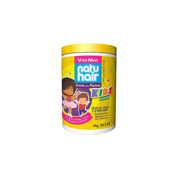 NatuHair Creme p/ Pentear Kids Vegano 1Kg