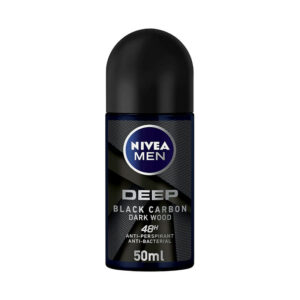 Nivea Roll-On Deep Black Carbon Dark Wood 50ml