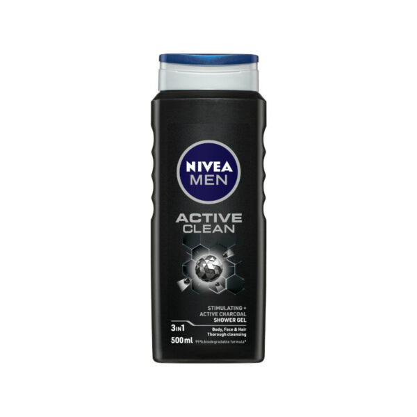 Nivea Men Shower Gel Act. Clean 500ml