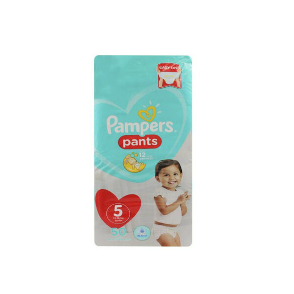 Pampers Pants Fraldas 5 Baby(12-18Kg) 50Un