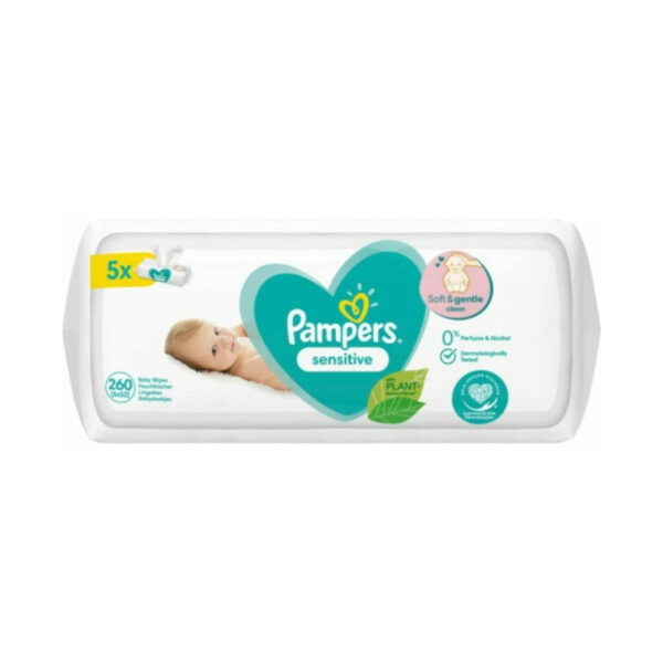 Pampers Toalhitas p/Bebe Sensitive 56Un
