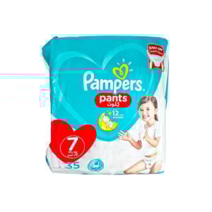 Pampers Pants Fraldas S7 35Un